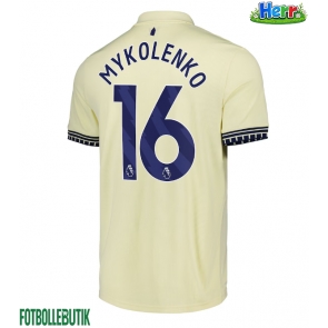 Everton Vitaliy Mykolenko #16 Bortatröja 2025-26 Kortärmad